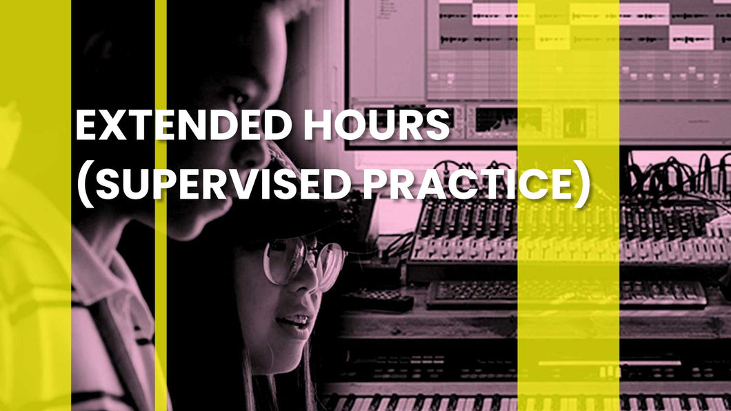High School Youth Summer DJ Camps: extended hours 9am-6pm (supervised practice)