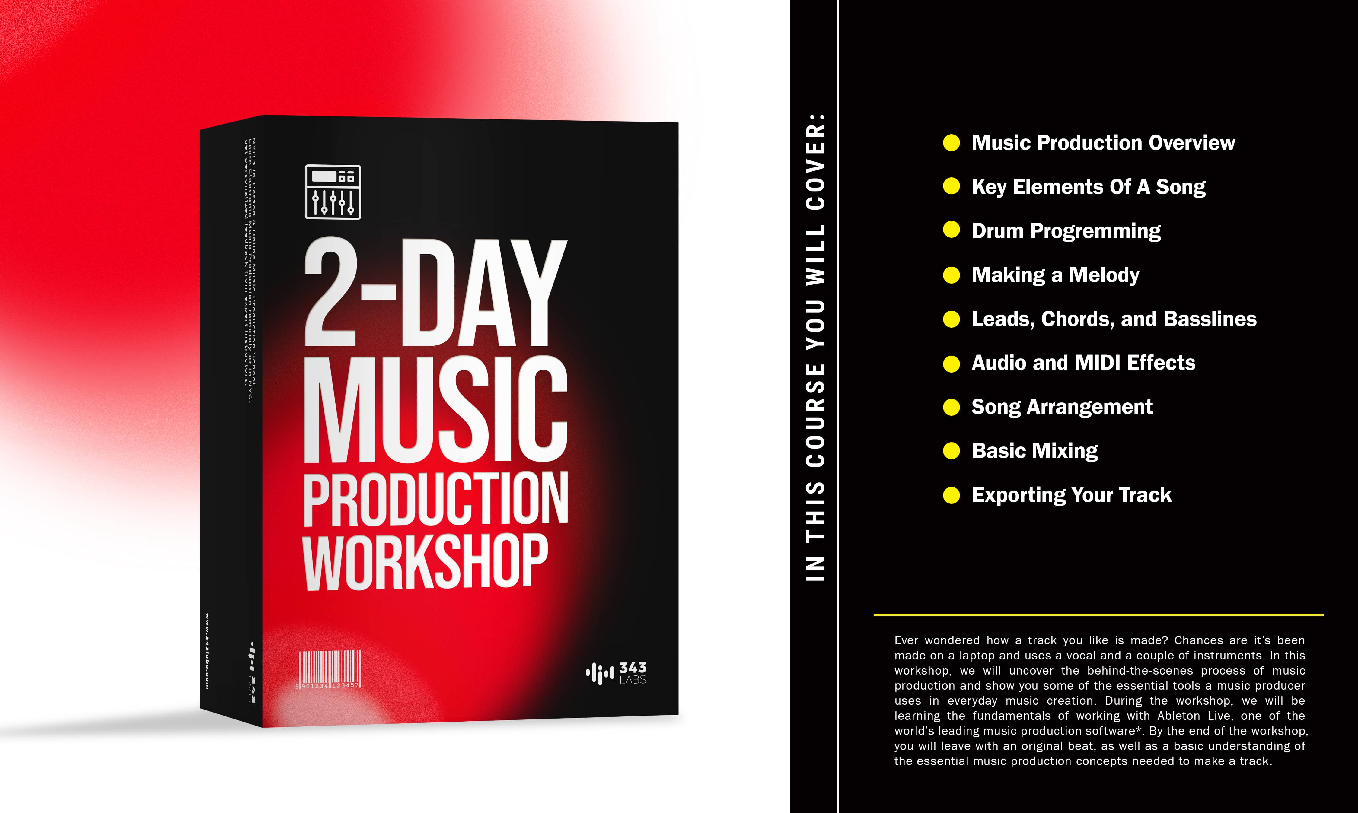 2-Day Music Production Workshop [NYC]