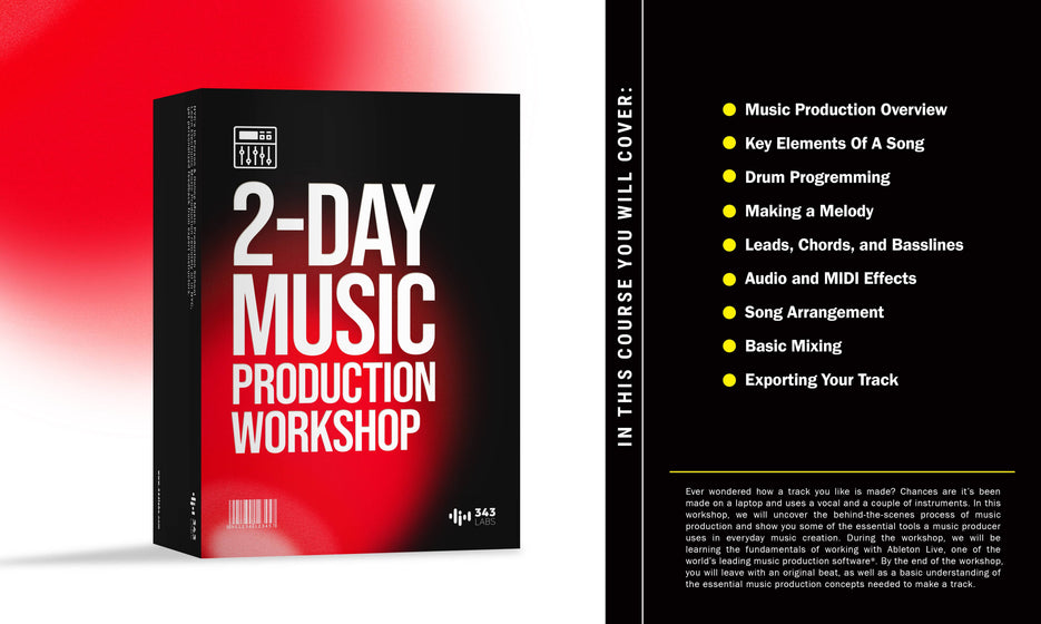 2-Day Music Production Workshop [Online]