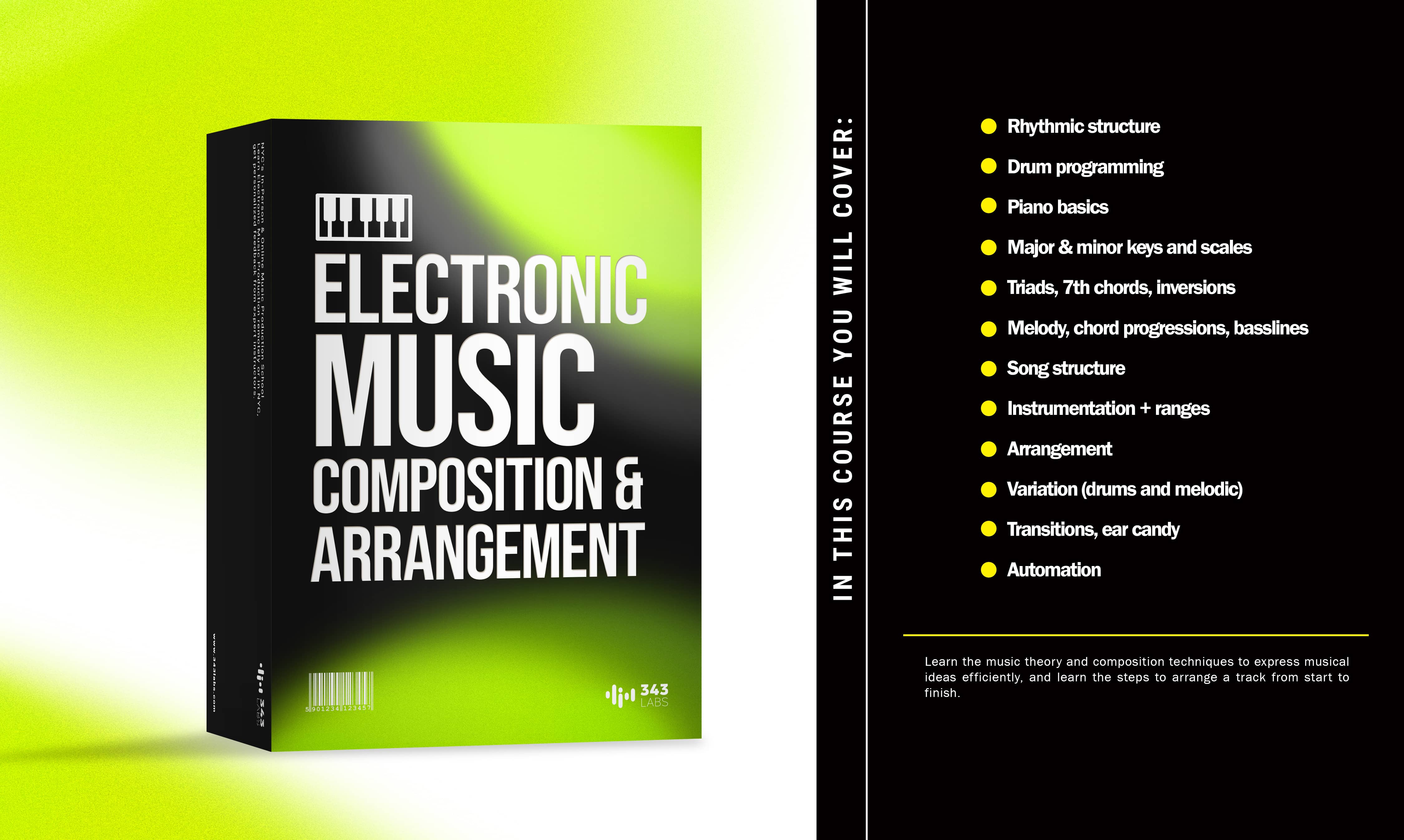 Electronic Music Composition & Arrangement [Online]