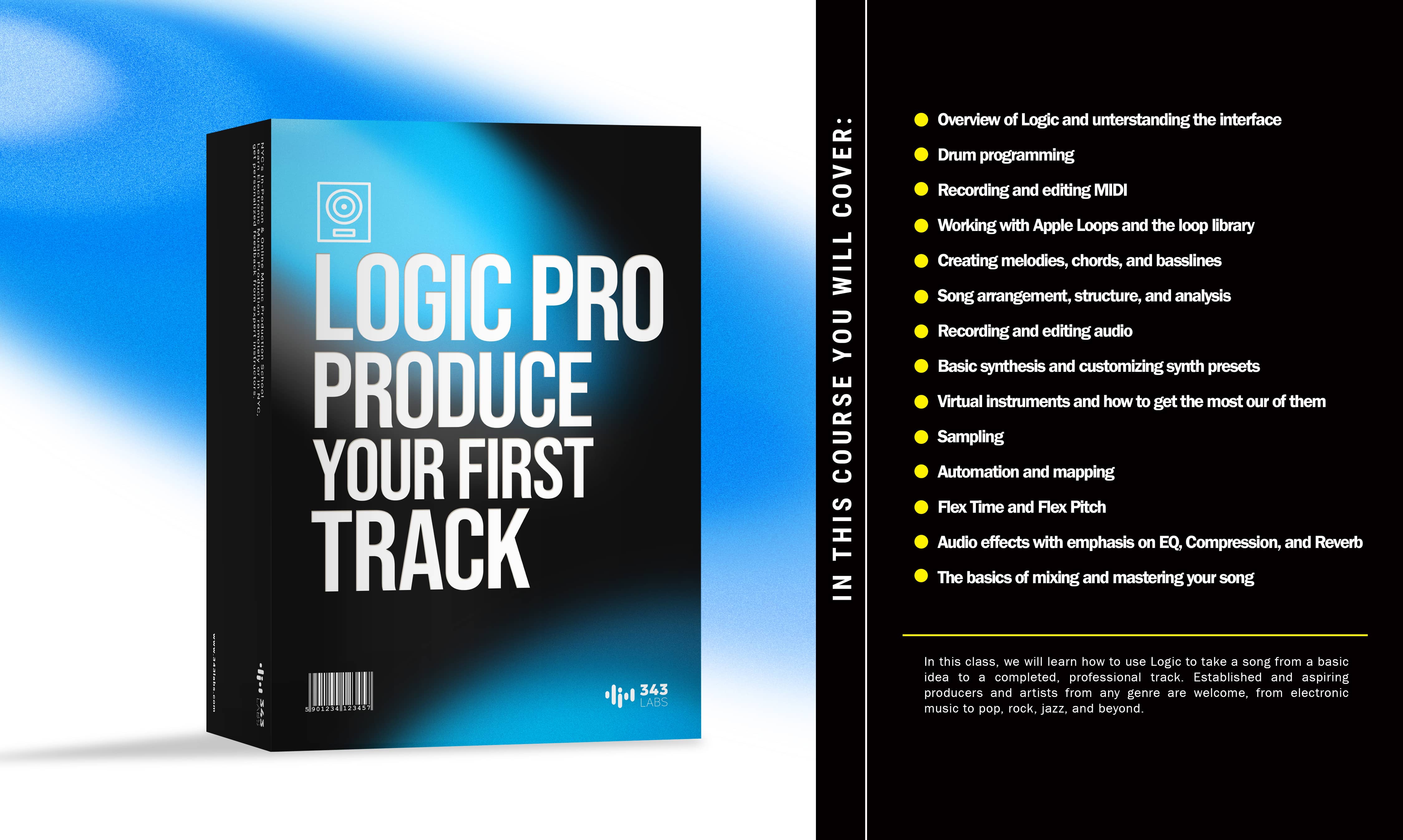 Logic Pro: Produce Your First Track [NYC]